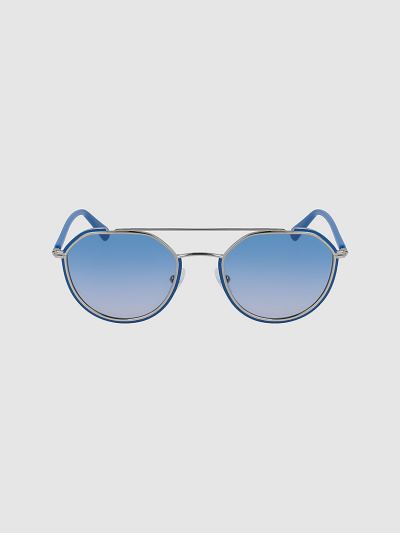 Calvin Klein Táskák & Kiegészítők HU838123 | Calvin Klein Round Női Napszemüveg Kék